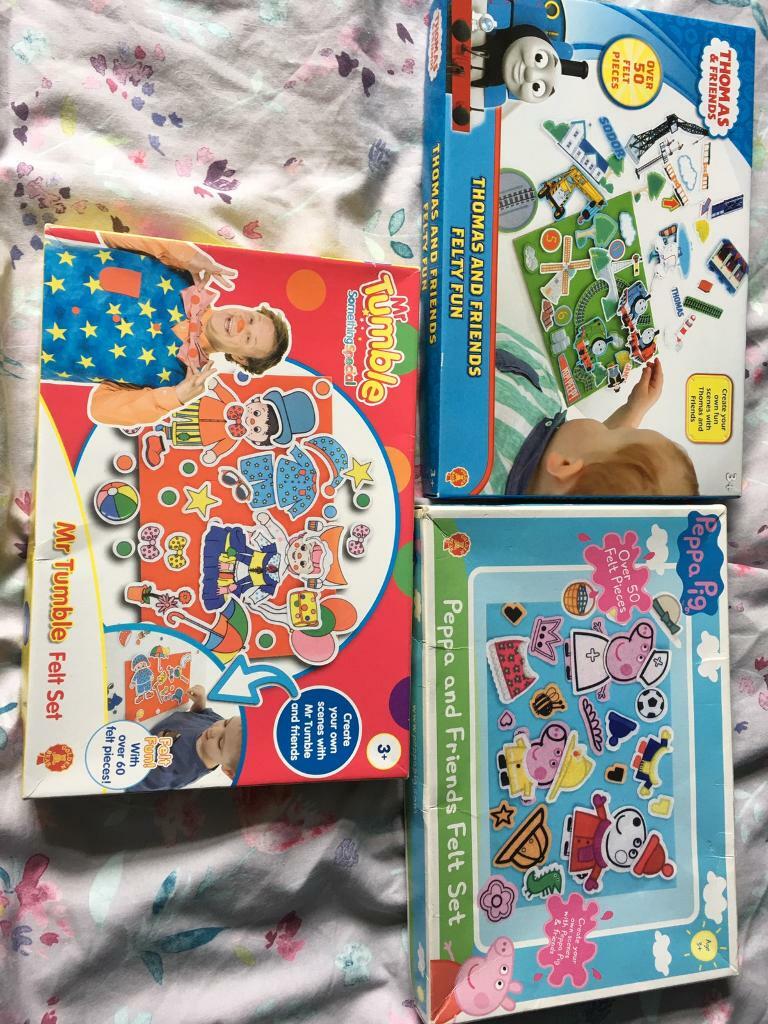 peppa pig fuzzy felt